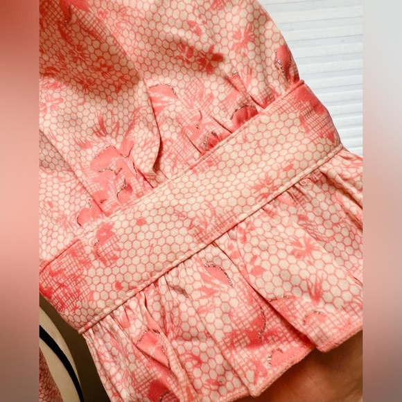 Bodyline Sweet Lolita Pink Floral OP Dress 2L Harajuku J-Fashion Kawaii 2011 New - Picture 6 of 14